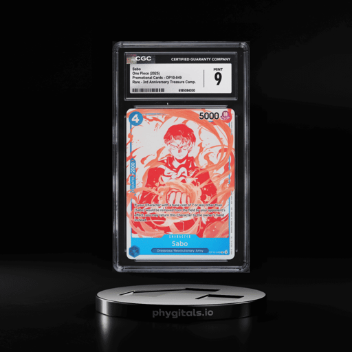 2025 One Piece Promo Cards 3rd Anniversary Treasure Campaign Sabo #OP10-049 CGC 9 MINT