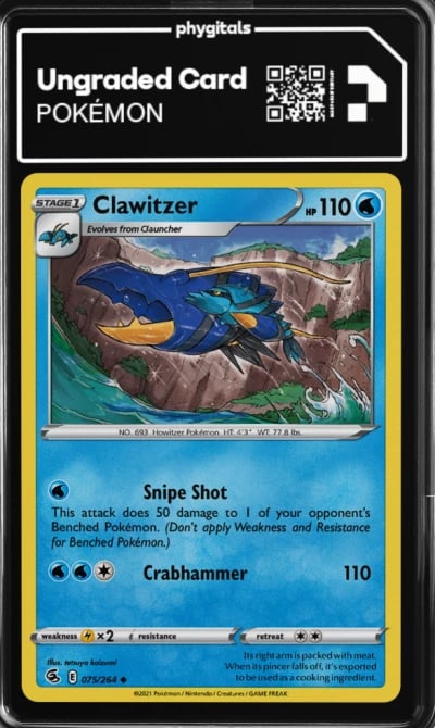 2021 Clawitzer Fusion Strike #075
