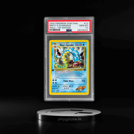 2000 Pokemon Gym Challenge 1st Edition Holo Misty's Gyarados #13 PSA 10