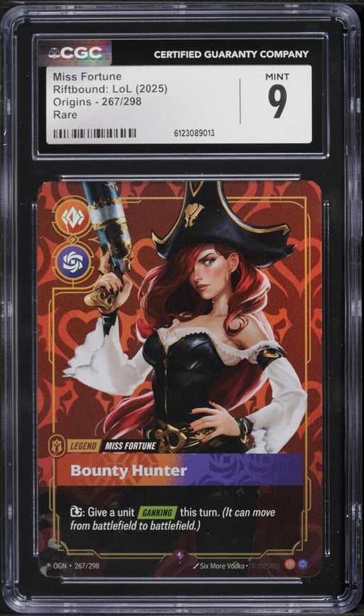 2025 Riftbound: LoL Origins Miss Fortune #267 CGC 9 MINT