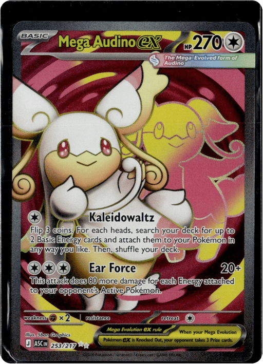2026 Mega Audino ex #253 Ascended Heroes