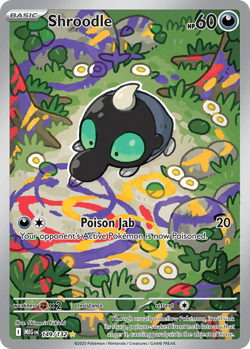 2025 Shroodle #149 Mega Evolution