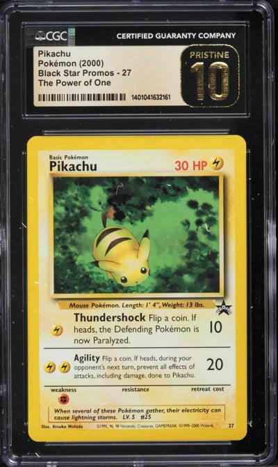 2000 Pokemon Black Star Promo Pi