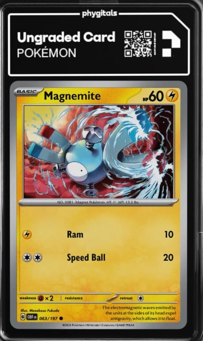 2023 Magnemite Obsidian Flames #