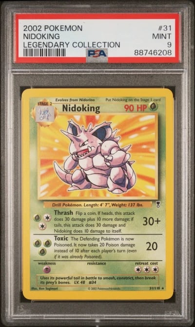 2002 POKEMON LEGENDARY COLLECTIO