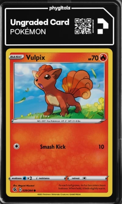2021 Vulpix Fusion Strike #029