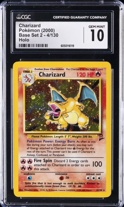 2000 POKEMON BASE SET 2 HOLO #4/