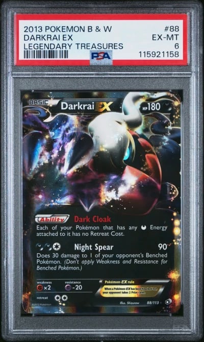 2013 POKEMON B&W LEGEND TREASURE