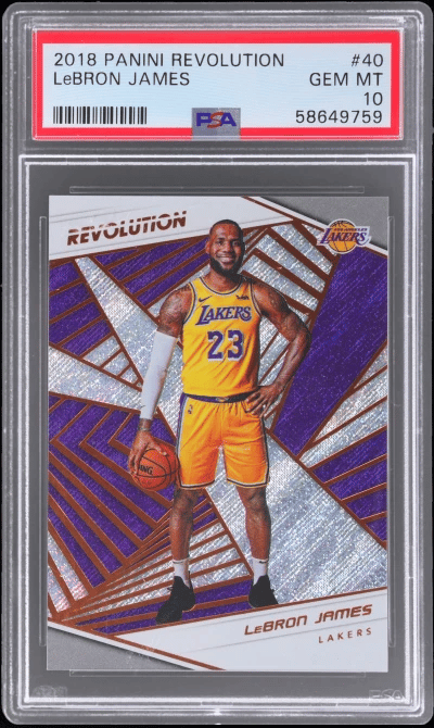 2018 Panini Revolution LeBron Ja