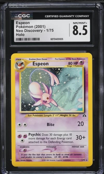 2001 Pokemon Neo Discovery Holo 