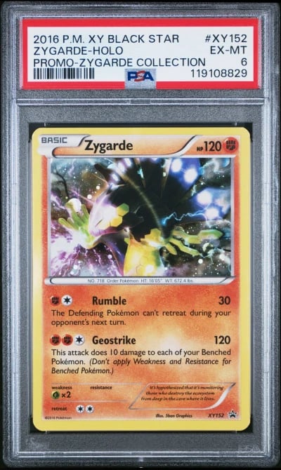 2016 POKEMON XY BLACK STAR PROMO