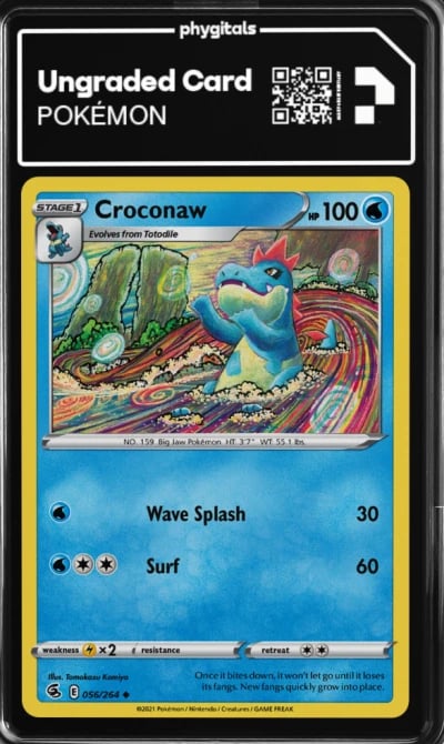 2021 Croconaw Fusion Strike #056