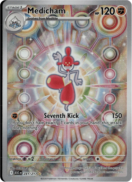 2026 Medicham #241 Ascended Heroes