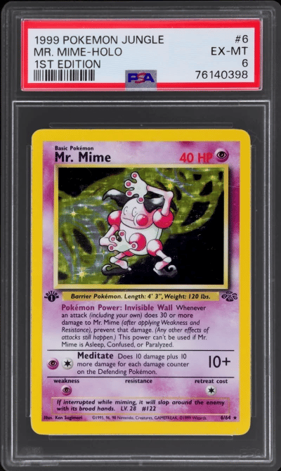 1999 Pokemon Jungle 1st Edition 