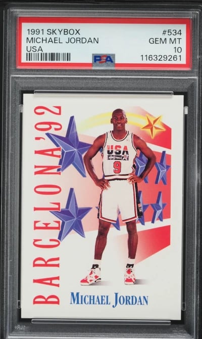 1991 Skybox USA Basketball Micha