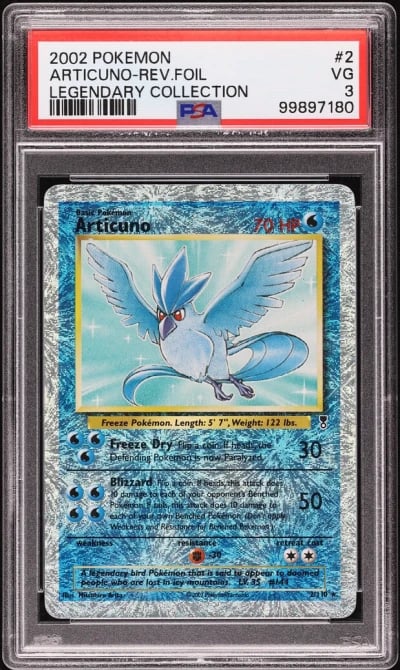 2002 Pokemon Legendary Collectio