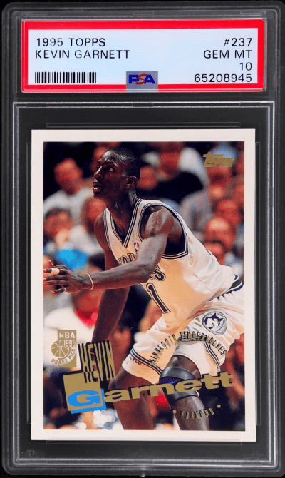 1995 Topps Kevin Garnett #237 PS