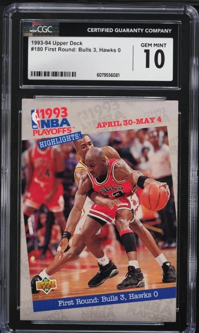1993 Upper Deck NBA Playoffs Hig