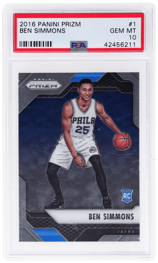 2016 Panini Prizm Ben Simmons #1 PSA 10
