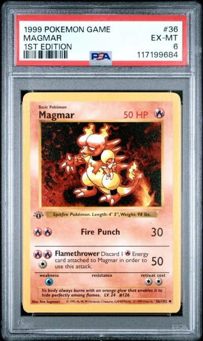 1999 POKEMON BASE SET 1ST EDITIO