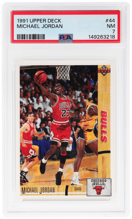 1991 Upper Deck Michael Jordan #44 PSA 7
