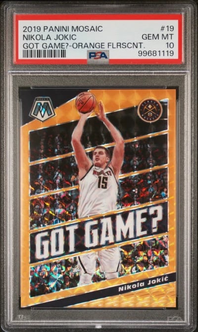 2019 PANINI MOSAIC GOT GAME? ORA