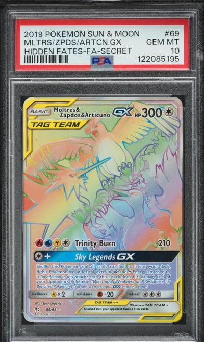 2019 Pokemon SM Hidden Fates Rai