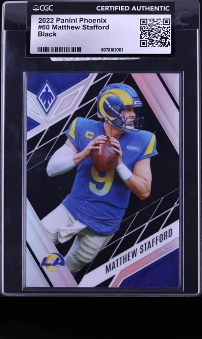 2022 Panini Phoenix Black Matthe