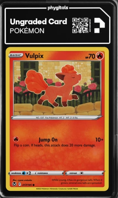2022 Vulpix Silver Tempest #017