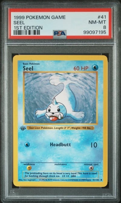 1999 POKEMON BASE SET 1ST EDITIO