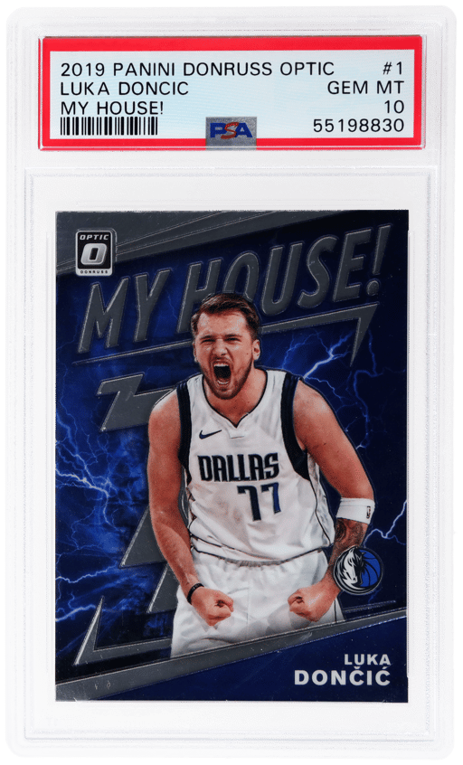 2019 Donruss Optic My House Luka Doncic #1 PSA 10