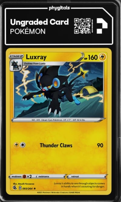 2021 Luxray Fusion Strike #093