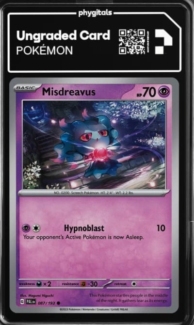 2023 Misdreavus Paldea Evolved #