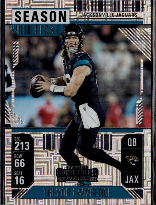 2024 Trevor Lawrence #46 Contenders Season Ticket