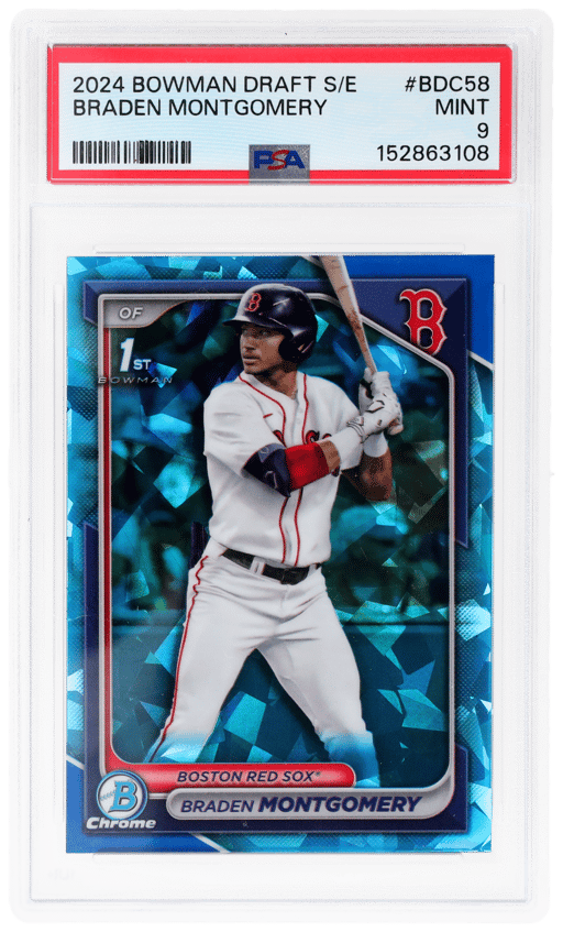 2024 Bowman Draft Sapphire Edition Braden Montgomery #BDC58 PSA 9