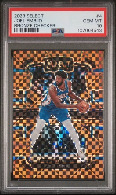 2023 PANINI SELECT BRONZE CHECKE