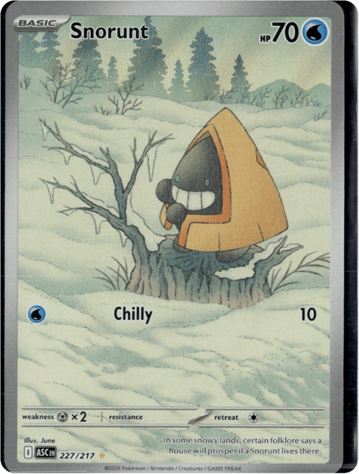 2026 Snorunt #227 Ascended Heroes