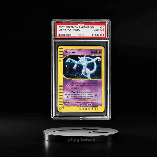 2002 Pokemon Expedition Holo Mewtwo #20 PSA 10