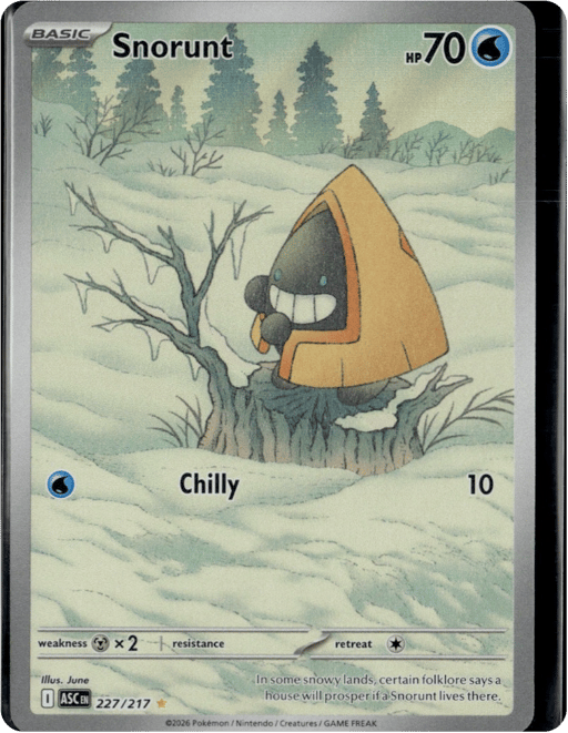2026 Snorunt #227 Ascended Heroes