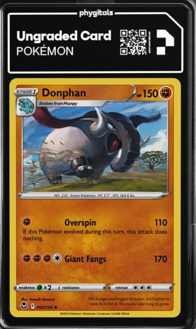 2022 Donphan Silver Tempest #092