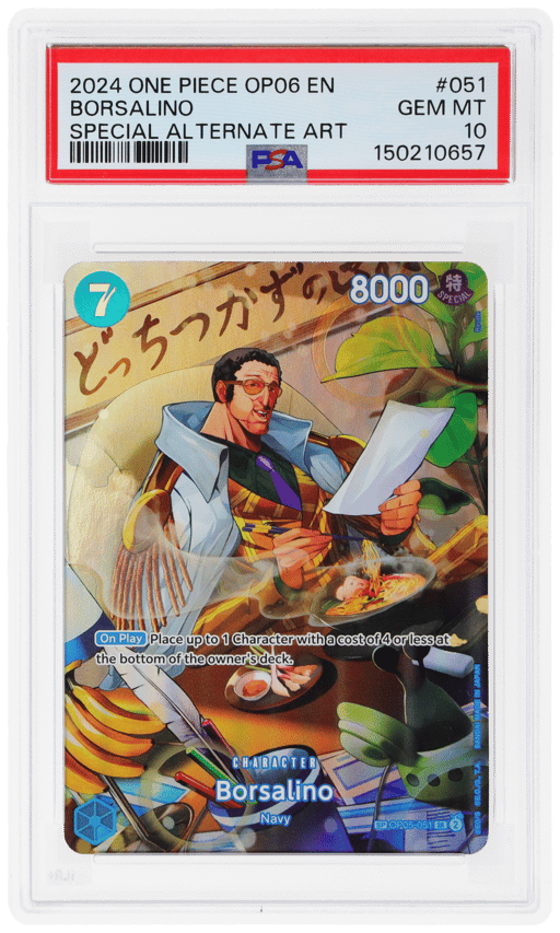 2024 One Piece Wings of the Captain Special Alternate Art Borsalino #OP05051 PSA 10