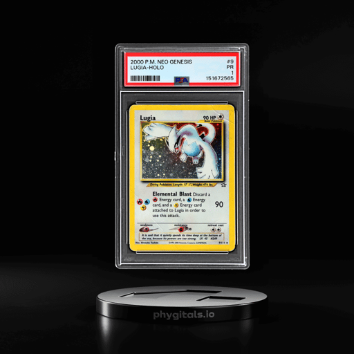 2000 Pokemon Neo Genesis Holo Lugia #9 PSA 1