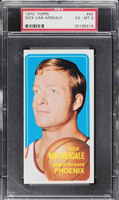 1970 Topps Basketball Dick Van A