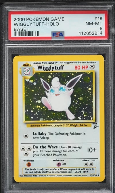 2000 Pokemon Base Set 2 Holo Wig