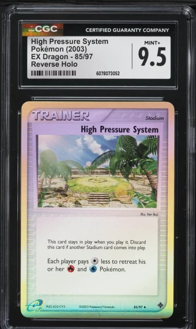 2003 Pokemon EX Dragon Reverse H