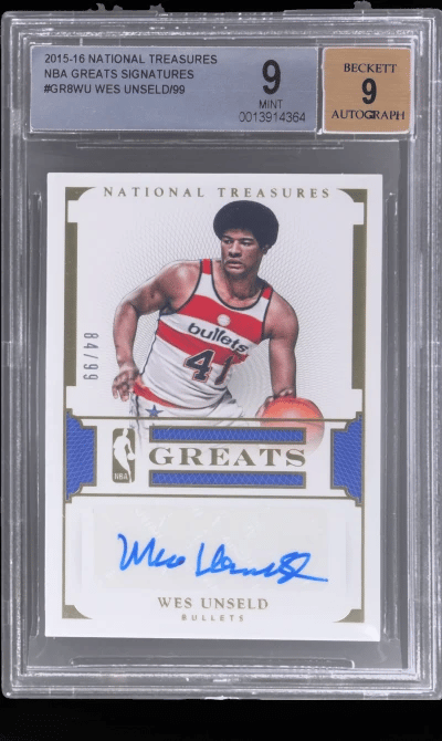 2015 National Treasures NBA Grea