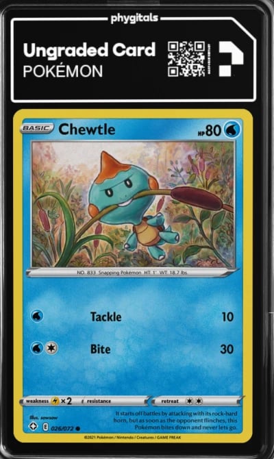 2021 Chewtle Shining Fates #026