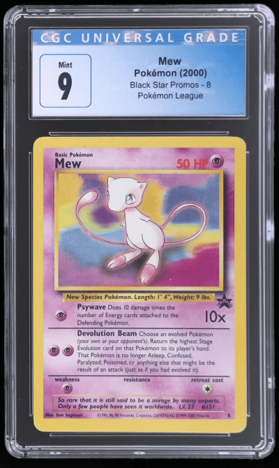 2000 Pokemon Black Star Promo Po