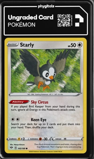 2020 Starly Darkness Ablaze #145
