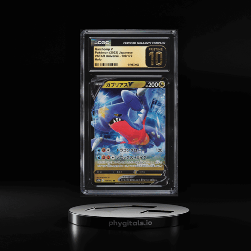 2022 Pokemon Japanese Sword & Shield VSTAR Universe Holo Garchomp V #109 CGC 10 PRISTINE